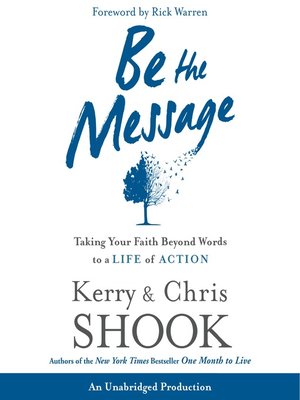 cover image of Be the Message